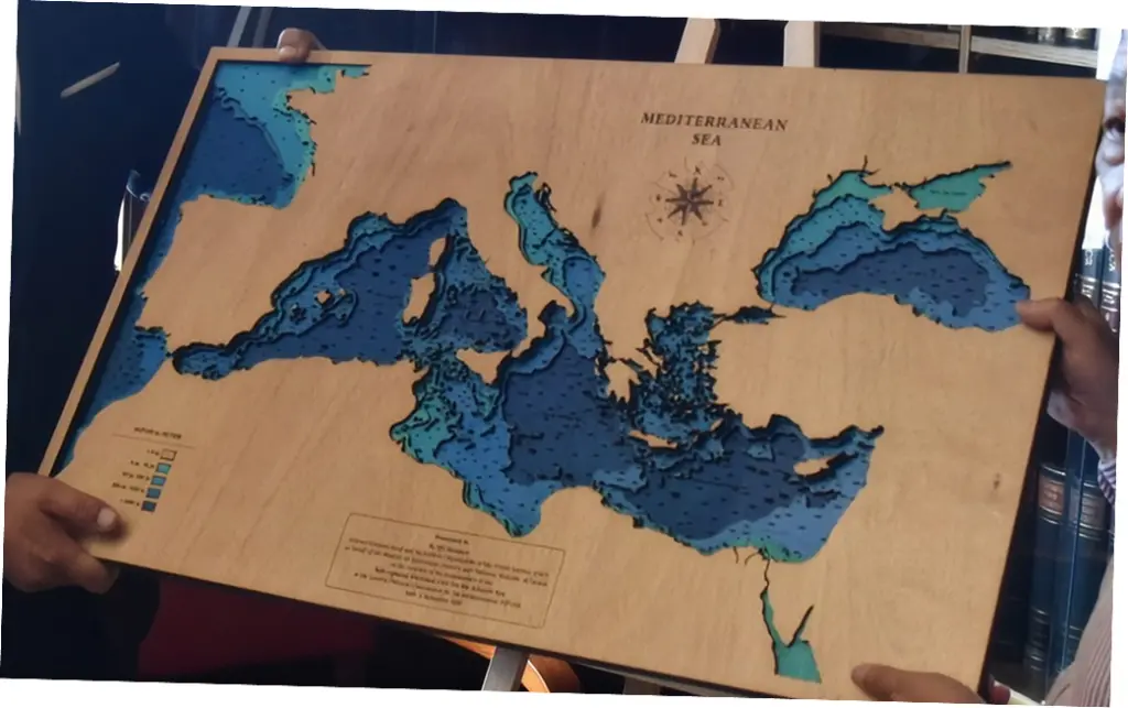 Map showing six Adriatic countries